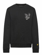 3d Eagle Graphic Sweatshirt Lyle & Scott Black