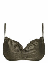 Pcaline Bikini Top Sww Pieces Green