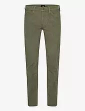 Daren Zip Fly Lee Jeans Khaki
