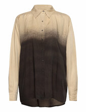 Graffiti Mens Shirt - Rosali Rabens Sal R Beige