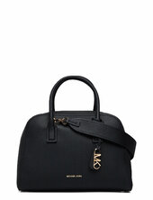 Md Zip Satchel Michael Kors Black