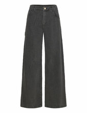 Washed Black Denim Pants Stella Nova Black