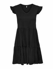 Onlmay Cap Sleev Fril Dress Jrs Noos Only Black