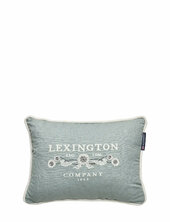 Logo Linen/cotton 40x30 Pillow Lexington Home Green