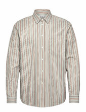 Aster Fun Pinstripe Shirt Wood Wood Grey