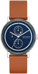 Skagen Herreur Skw6943 Signatur Blå/læder Ø40 Mm