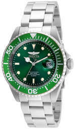 Invicta Herreur 24947 Pro Diver Grøn/stål Ø40 Mm