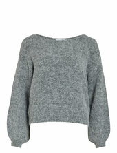 Vimarley L/s Knit Pullover Vila Grey