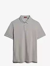 City Pique Polo Superdry Grey