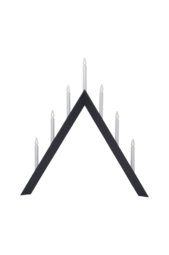 Lysestage Arrow Grå