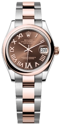 Rolex Dameur 278241-0003 Datejust 31 Brun/stål Ø31 Mm
