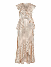 Vikimmie S/s Wrap Ankle Dress/dc/ka Vila Pink
