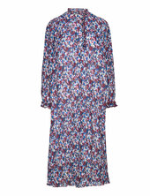 Pleated Georgette Ganni Patterned