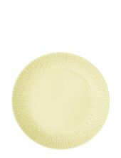 Confetti Lunch Plate W/relief 1 Pcs . Giftbox Aida Yellow