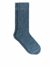 Supima Cotton Rib Socks - Green