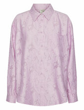 Yasmella Ls Shirt Yas Pink