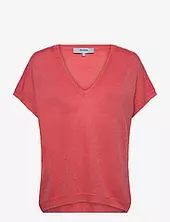 Mscarlina Batsleeve Knit Tee Minus Red