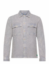 Regular Fit Over-dyed Waffle Shirt Scotch & Soda Grey