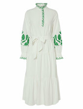 Yasbrimu Ls Long Dress Yas White