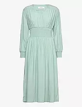 Dress W/ Smock Rosemunde Green