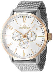 Invicta Herreur 47595 Specialty Sølvfarvet/stål Ø44 Mm