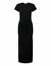 Rwbillie Capsleeve Long Dress Rosemunde Black