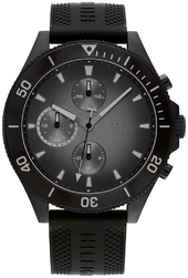 Tommy Hilfiger Herreur 1791921 Larson Grå/gummi Ø46 Mm