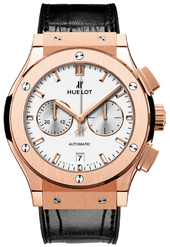 Hublot Herreur 541.ox.2611.lr Classic Fusion Sølvfarvet/læder Ø42