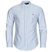 Skjorter M. Lange ærmer Polo Ralph Lauren  Chemise Coupe Slim En Oxford