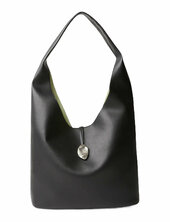 St Lock Slouchy Large Shoulde Calvin Klein Black