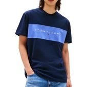 T-shirts M. Korte ærmer Tommy Jeans  Tjm Reg Cblk Linear Logo