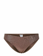 Pclaomi Lurex Bikini Brief Bc Pieces Brown