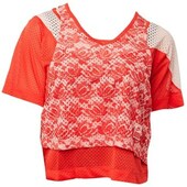 T-shirts M. Korte ærmer Nike  Lab Lace Layered Tshirt