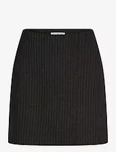 Slmalodi Mini Skirt Soaked In Luxury Black