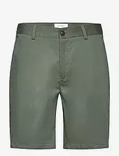 Como Reg Cotton-linen Shorts Les Deux Green