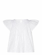 Embroidered Cotton Blouse Mango White