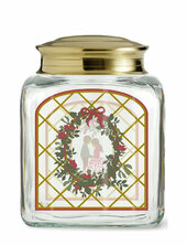 Holmegaard Christmas Julekageglas 2025 H16 Multi Holmegaard Patterned