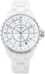 Chanel Dameur H3103 J12 Hvid/keramik Ø38 Mm