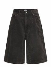 Astro Loose Baggy Corduroy Shorts Weekday Black