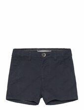 Slim-fit Chino Cotton Bermuda Shorts Mango Navy