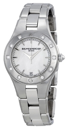 Baume & Mercier Dameur Moa10071 Linea Sølvfarvet/stål Ø32 Mm