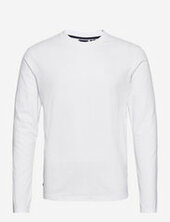 Vintage Logo Emb L/s Top Superdry White
