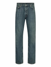 Space Relaxed Straight Leg Jeans Weekday Blue
