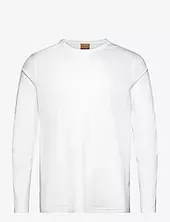 Mmgperry Ls O-neck Tee Mos Mosh Gallery White