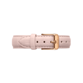 Daniel Wellington Dw Strap Leather Rouge 14mm Rose Gold