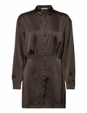 Liza Shirt Dress 12956 Samsøe Samsøe Brown