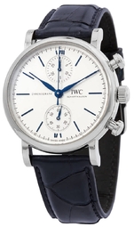 Iwc Herreur Iw391407 Portofino Hvid/læder Ø39 Mm