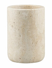 Travertine Toothbrush Holder Mette Ditmer Beige