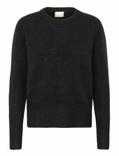 Kaniel Crew Neck Pullover Kaffe Black