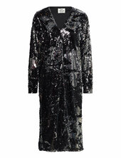 Neo Sequins Phalia Dress Mads Nørgaard Black